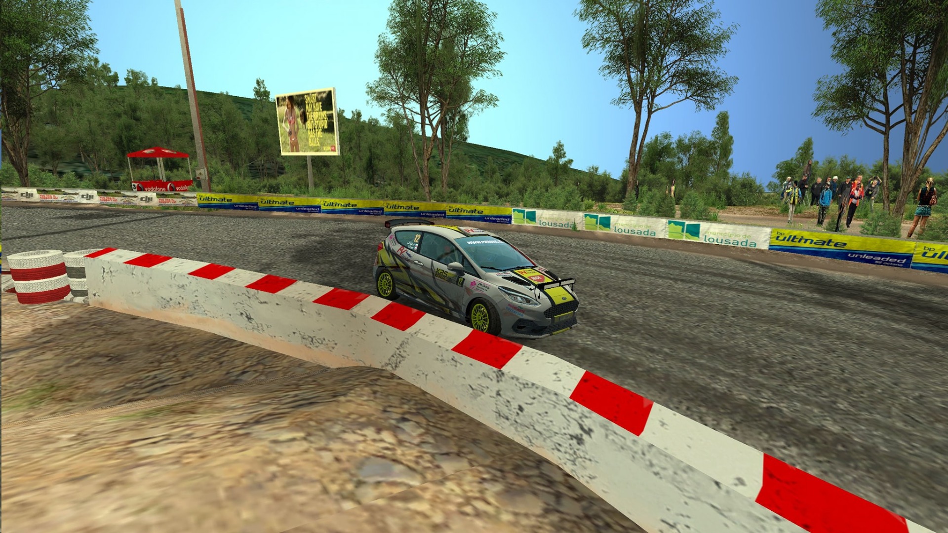 Lukáš Židáček s vozem Ford Fiesta Rally3